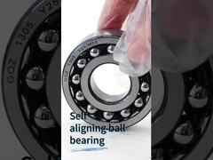 Bantalan Bola Self-aligning Baja Tahan Karat S1305 1305 Baris Ganda Tanpa Segel 25x62x17mm