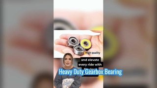 Kecepatan Tinggi P5 608-2RS Hibrida ABEC 9 Bantalan Skateboard Baja Krom Bola Alur Dalam Menjadi