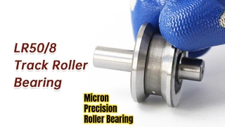 GUDEL V Panduan Track Roller Bearing LR50/8 NPPU (V-Groove Panduan Presisi Bantalan Roda)