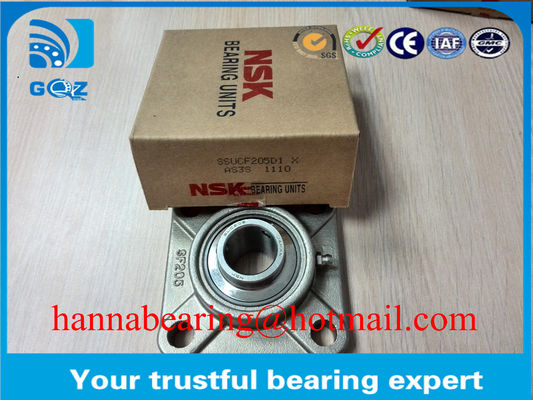 Beli Ketahanan yang panjang Rumah Flanged Empat Bolt SSUCF203 Blok Bantal 17x86x33.3mm pembuatan online
