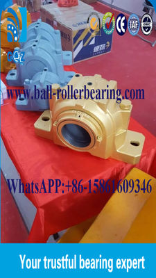 Beli Kuning Biru SD Split Plummer Block Bearing Housing SD648 / 350 Kg pembuatan online