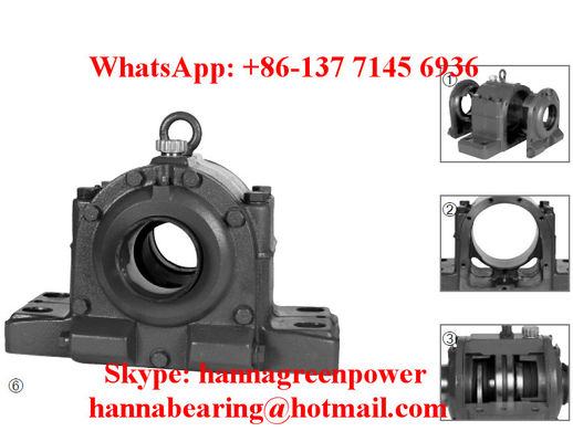 Beli HFOE 218 BL Plummer Block Dengan Oil Conveying Ring Untuk Fan PA 90x410x250mm pembuatan online