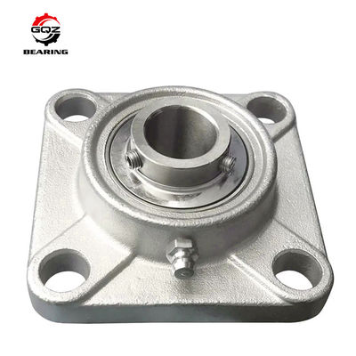 membeli Bantalan UCF205 Bantalan Pertanian Square Flange Mounted Ball Bearing Unit 25mm Bor Grosir Untuk Conveyor & Mesin Pertanian pembuatan online