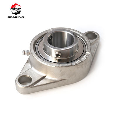 membeli UCFL204 Bantalan Flange Oval Dua Baut Terpasang 20mm Poros Bantalan Blok Bantal Besi Cor Grosir Untuk Mesin Konveyor Pertanian pembuatan online