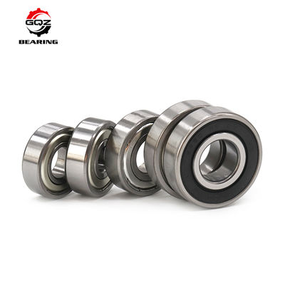 Beli 6006-2RSR 6006 Deep Groove Ball Bearings 6006-H-2RSR-C3 Baja krom dengan bantalan 30*55*13mm pembuatan online