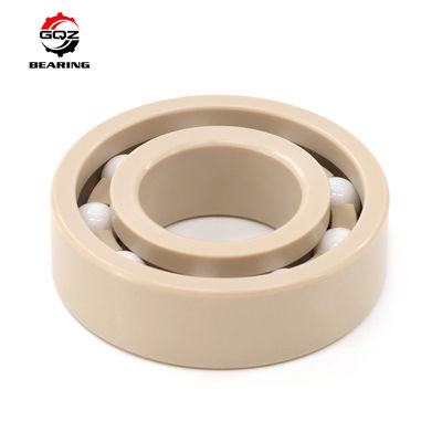 Beli 6205 Plastic Bearing PEEK Races Retaine with ZrO2 Balls Deep Groove Ball Bearings 25x52x15 mm pembuatan online