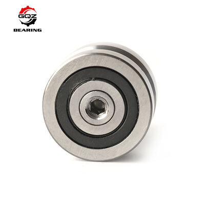 Beli FR32 EU V-Groove Cam Follower Track Roller Bearing 20x58x30mm dalam Chrome Steel untuk sistem panduan presisi pembuatan online