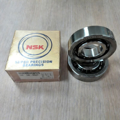 Beli 25TAC62BDBC10PN7B Ball Screw Support Bearing / 60° Contact Angle Spindle Bearing 25x62x30mm pembuatan online