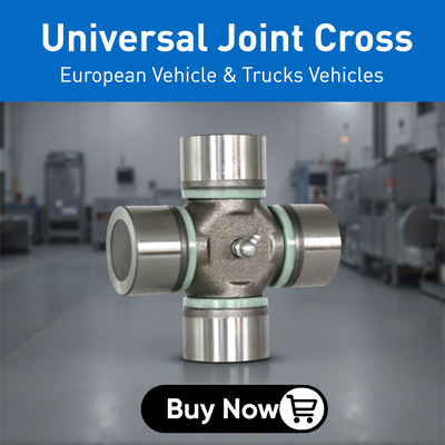 Beli GU-8130 Struktur ganda baja tahan karat Universal Joint Cross 57x144 Drive Shaft Assembly untuk kendaraan Eropa & truk pembuatan online
