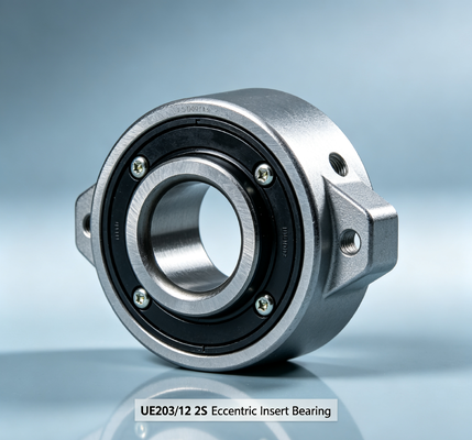membeli UE203/12 2S Excentric Lock Collar Outer Spherical Insert Ball Bearing pembuatan online