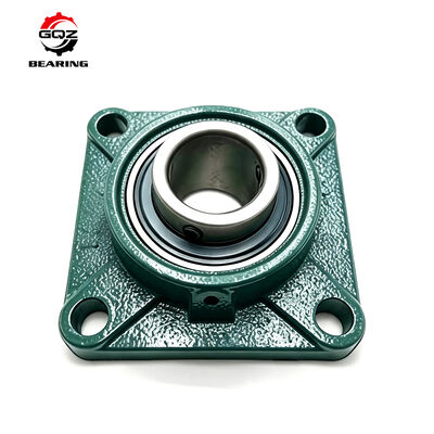 membeli LKF206-2F Square 4-Bolt Flange Bearing Unit, Taper Bore + H2306 Sleeve, Double 2F Anti-Mud Seals pembuatan online