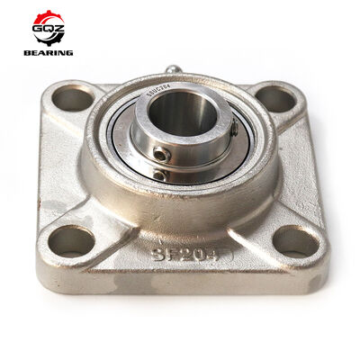 membeli LKF212-2F 4-Bolt Flange Bearing With H2312 Sleeve, Double 2F Mud-Proof Seals pembuatan online