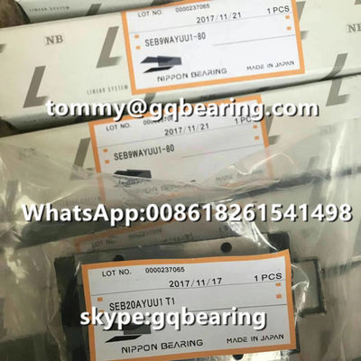 Beli Jepang asli NB SEB9WAY SEB9WAYUU1-80 Panduan linier dan blok stainless steel pembuatan online