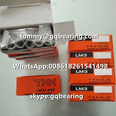 Beli Chrome Steel Material Jepang asli THK LM3 Linear Ball Bearing Linear Bushing 3x7x10mm pembuatan online