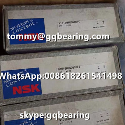 Beli P4 Precision Roller Guided Machine Brass Cage NSK N1016MRCCG10P4 Cylindrical Roller Bearing pembuatan online