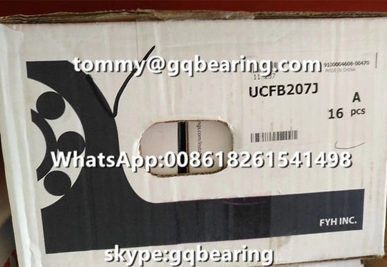 Beli Bahan besi tuang FYH UCFB207J 3-bolt Flanged Pillow Block Ball Bearing UCFB207 pembuatan online