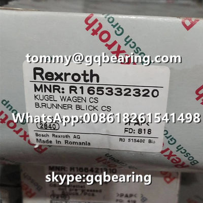 Beli Rexroth R165332320 Bahan Baja Jenis Flange Panjang Standar Tinggi Standar Blok Linear pembuatan online
