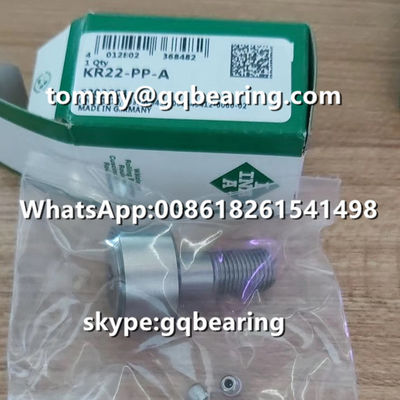 Beli Gcr15 Baja Bahan INA KR22-PP Stud Tipe Track Roller Bearing KR22-PP-A Cam Follower Bearing pembuatan online