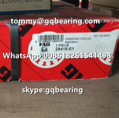 Beli Jerman Asal Gcr15 Bahan FAG 29418-E1 29418-E1-XL Dorongan Bantalan Rol Bola pembuatan online