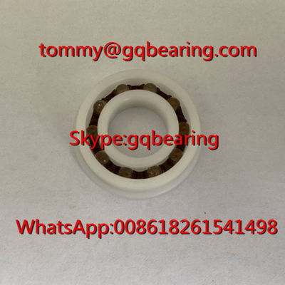 Beli POM Bahan Plastik F6901 Flanged Plastic Ball Bearing 12x24x6mm pembuatan online