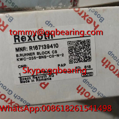 Beli Bahan baja karbon Rexroth R167139410 Broad Runner Block Bosch R167139410 Linear Bearing pembuatan online