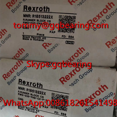 Beli Rexroth R18513222X Roller Rail Runner Block Bosch R18513222X Bantalan linier pembuatan online