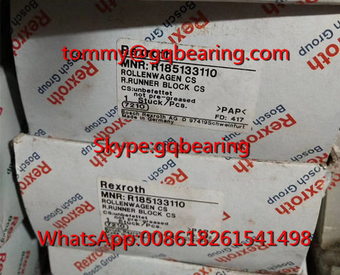 Beli Rexroth R185133110 Roller Rail Runner Block Bosch R185133110 Bantalan linier pembuatan online