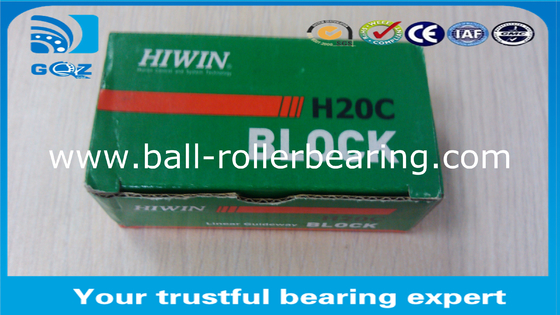 Mesin bubut HGH25HA Linear Ball Bearing Guideway Presisi tinggi 23 X 48 X 40 mm