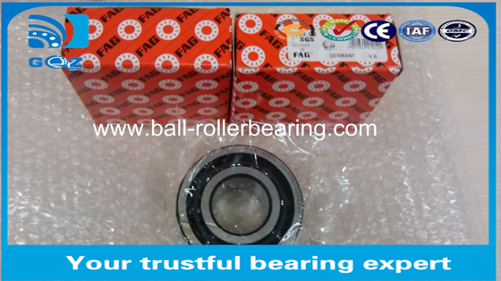 3306-BD-TVH Polyamide Cage Angular Contact Ball Bearing 30° Contact Angle
