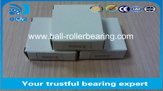 ZrO2 Si3N4 Open Keramik Ball Bearings, Deep Groove Ball Bearings 6000CE