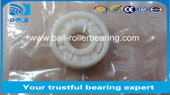 ZrO2 Si3N4 6002CE Keramik Bantalan Bola Resistensi Abrasi 15x32x9mm