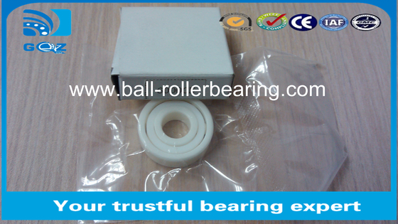 ZrO2 Si3N4 6002CE Keramik Bantalan Bola Resistensi Abrasi 15x32x9mm