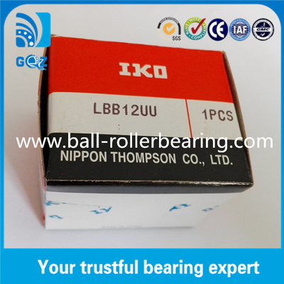 Original LBB12UU Linear Motion Bearings OD 31.75mm Sertifikasi ISO9001