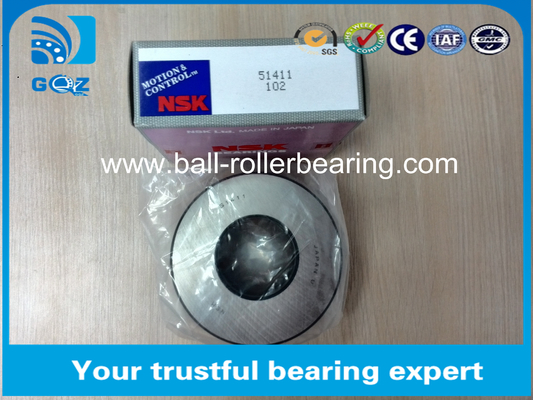 51306 Axial Metal Steel Gcr15 Thrust Ball Bearing dengan kandang baja lembaran 30x60x21mm