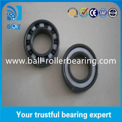 6011 2RS Segel Full Keramik Bearings Koefisien gesekan rendah 2,5mm - 16mm Lebar