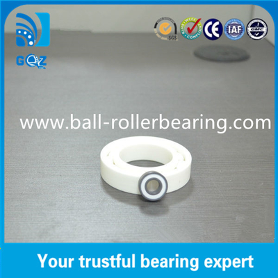 6011 2RS Segel Full Keramik Bearings Koefisien gesekan rendah 2,5mm - 16mm Lebar