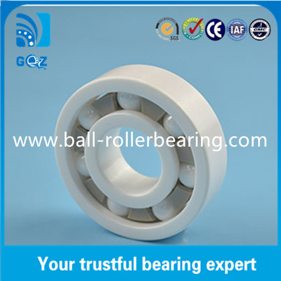 Si3N4 ZrO2 Hibrida Full Keramik Ball Bearings, Single Row Ball Bearing 6014 2RS