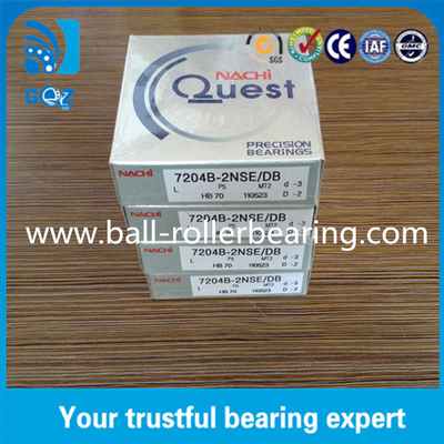 7204BDB Super Precision Bearing 7204BDB sudut bantalan bola kontak