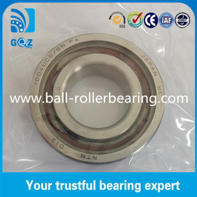7004UCG Super Precision Bearing Bahan baja Chrome P5 / P4 Tinggi 12mm