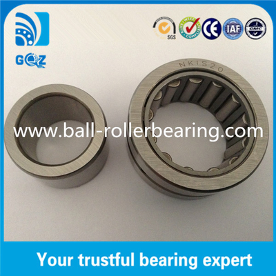 NKIS20 OD 42mm Heavy Duty Needle Roller Bearings Untuk Sepeda Motor / Sepeda