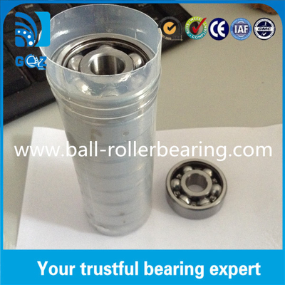 Chrome Steel Rings Keramik Hibrida Bola Bearing 12mm Tinggi Ketahanan Panjang 6301
