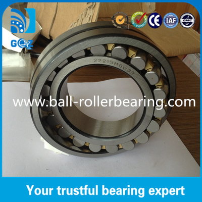 22215MB/W33 Spherical Double Row Roller Bearing Untuk Mesin Industri Tambang