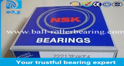 Professional GCr15 Spherical Rolling Mill Bearing 22213 Dengan Ketahanan Panjang