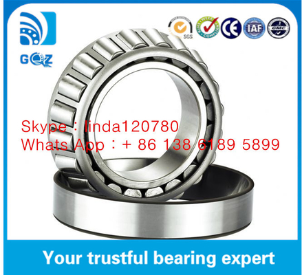 Stainless Single Row Roller Bearing 30205 30206 30207 Dengan Steel Plate Cage