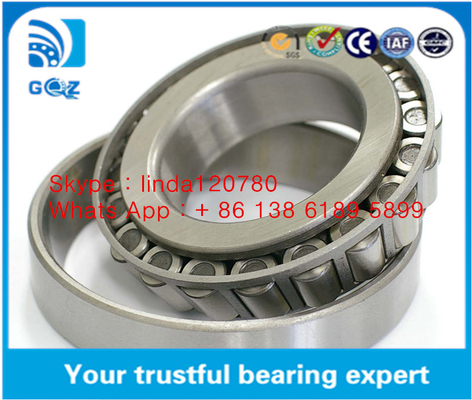 Baja Karbon Tapered Double Row Roller Bearing Disesuaikan L44543 Inch
