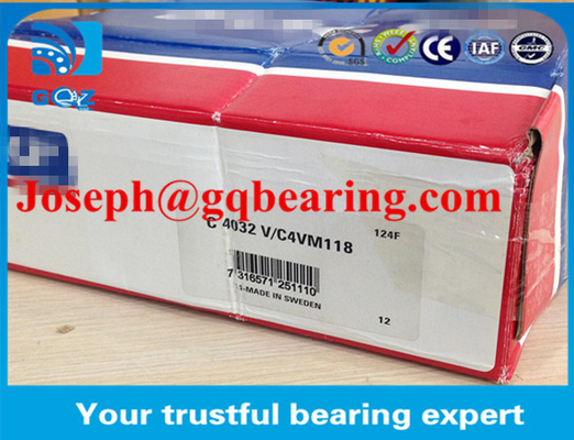 Industrial Spherical Self-Aligning Roller Bearings Kecepatan Tinggi C 4032 V CARB
