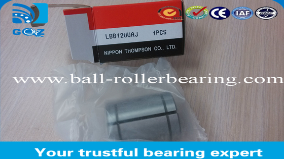 LM10AJ Baja Chrome Bantalan Bola Linear, Bantalan Gerak Linear LM25UU
