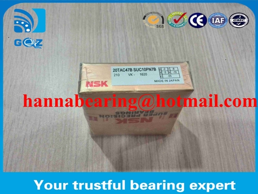Jenis terbuka Ball Screw Support Ball Bearings 30TAC62BSUC10PN7B 30TAC62BDUC10PN7B 30x62x15mm