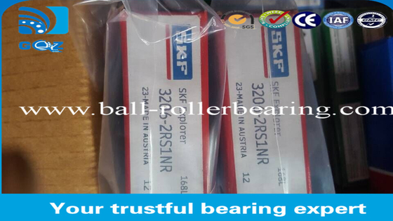 3204A-2RS1 Bantalan Bola Kontak Sudut / Bantalan Kontak Sudut Disegel 20*47*20.6