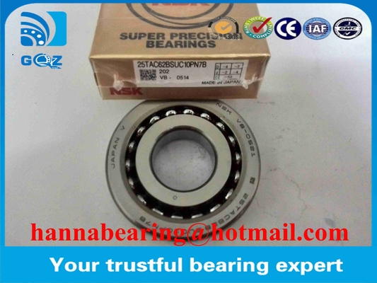 Tulang Penggantungan Sekrup 25TAC62BDUC10PN7B Tulang Bola Dorongan Kontak Sudut 25x62x30mm